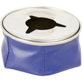 Bean Bag Ashtray (pu Leather) Blue Color
