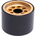 3.3in Black Aluminum Ashtray