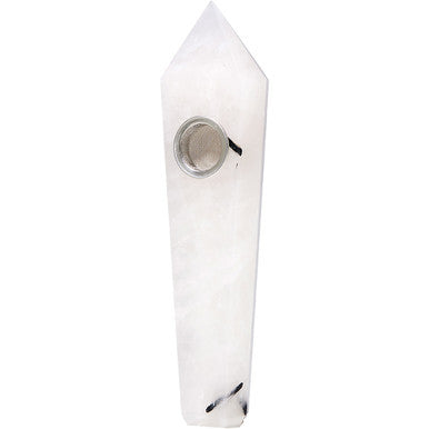 Tourmalinated Quartz Gemstone Pipes - Astral Project