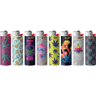 50Ct. Bic Limited Leaf Mushroom Lighters