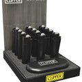 12Ct. Matt Black Metal Clipper Lighters