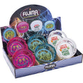 6ct. 3.5in Glass Ashtrays - Saying Designs