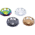 4ct Crystal Colorized Ashtray - 4in