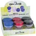 6Count 70Mm Glass Grinder Stash Jars