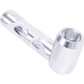 Silver Aluminium Glass Pipe Gift Box