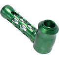 Green Aluminium Glass Pipe w/ Gift Box