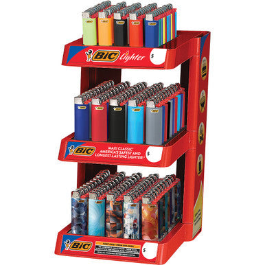 3 Tier Bic Disp.w/3dp.lighter