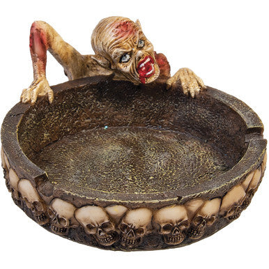 Zombie Polystone Ashtray