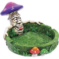 3.5in Stoned Mushroom Polystone Ashtray