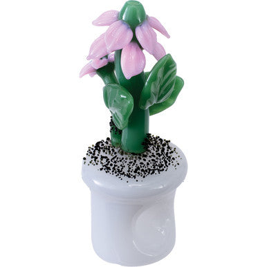 4.5" Garden Plant Hand Pipe - Pink
