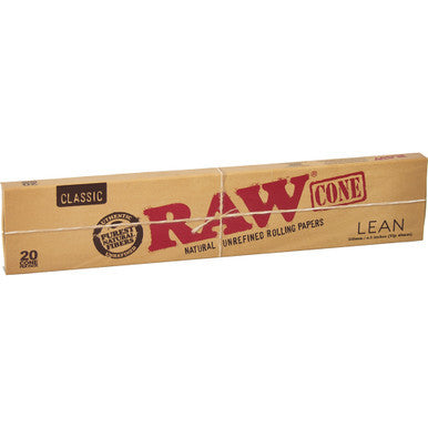 12 Ct. 20pc Lean Raw Cone 110 mm/ 4.3" inches