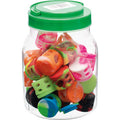 30Ct. Silicone Covered Glass Oil Container - Honey Comb