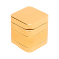 55mm Gold Square 1-Click Magnetic Grinder