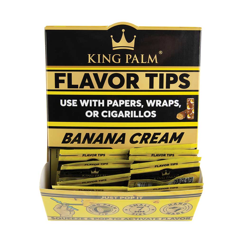 50ct. 2pk. King Palm Terp Filters - Banana Cream