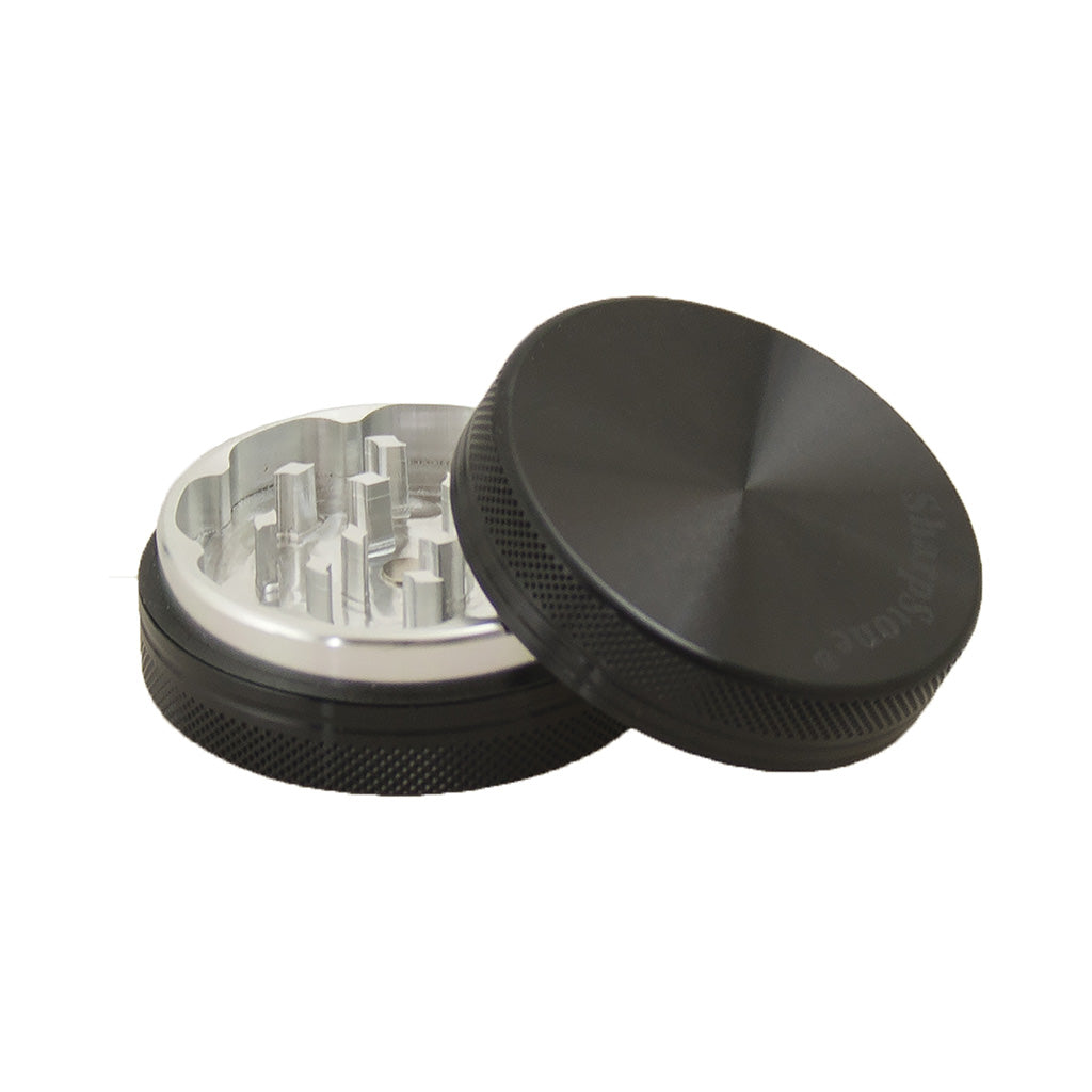 2.2" Solid Top 2 Stage SharpStone Black