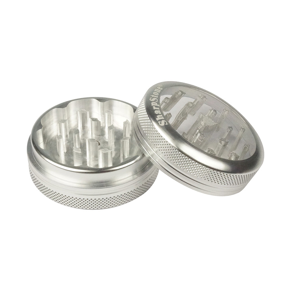 2.2" Clear Top 2 Stage SharpStone Silver