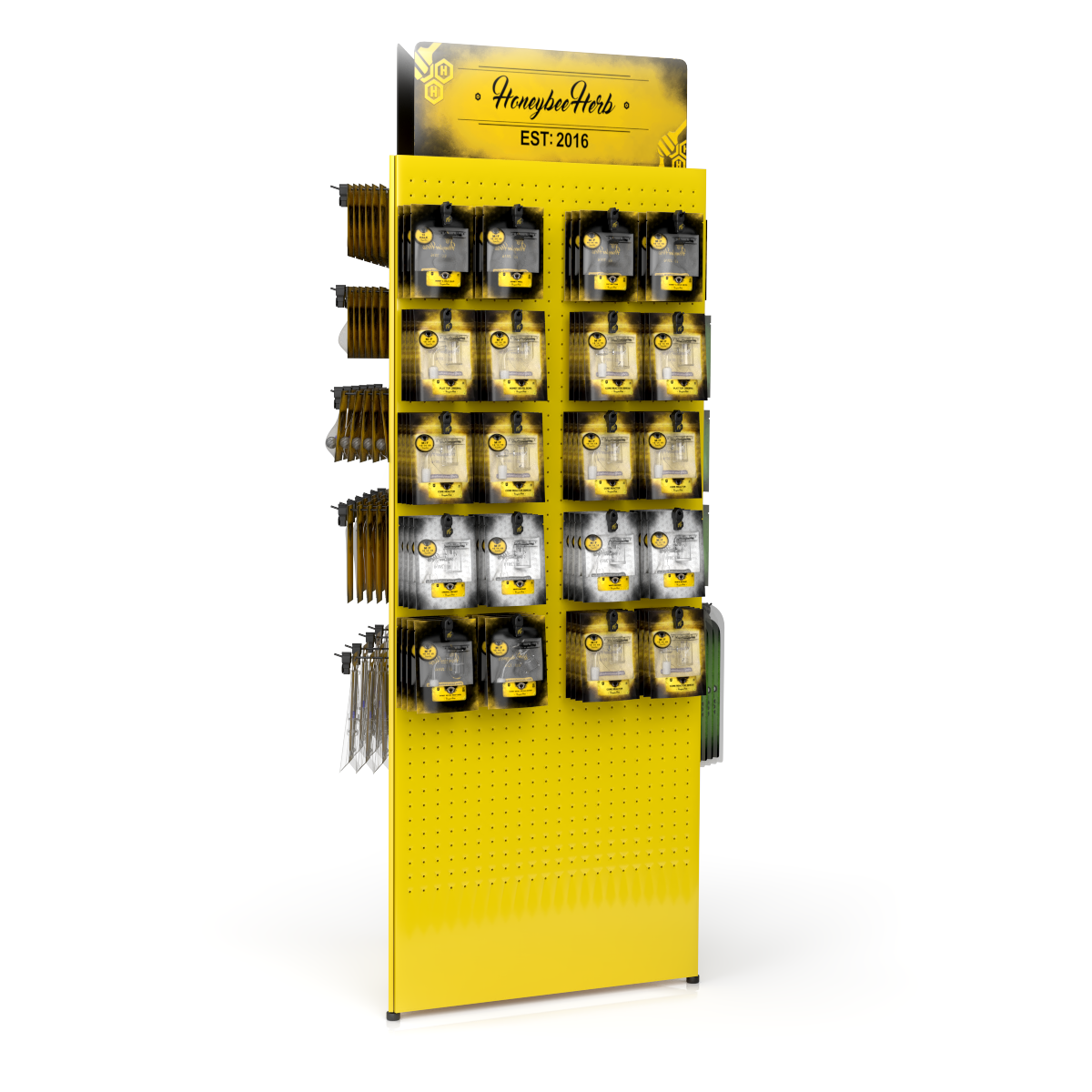 3 Sided Floor Display Kit | 246 Pieces
